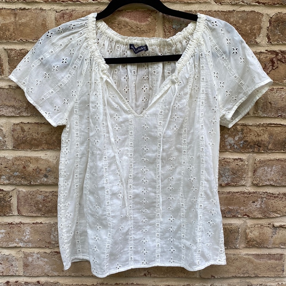 Abercrombie and Fitch Peasant Top